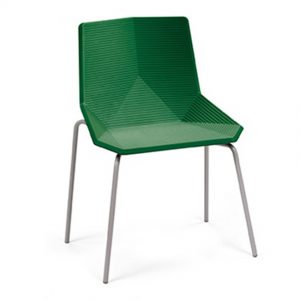Green chair by Javier Mariscal for M114